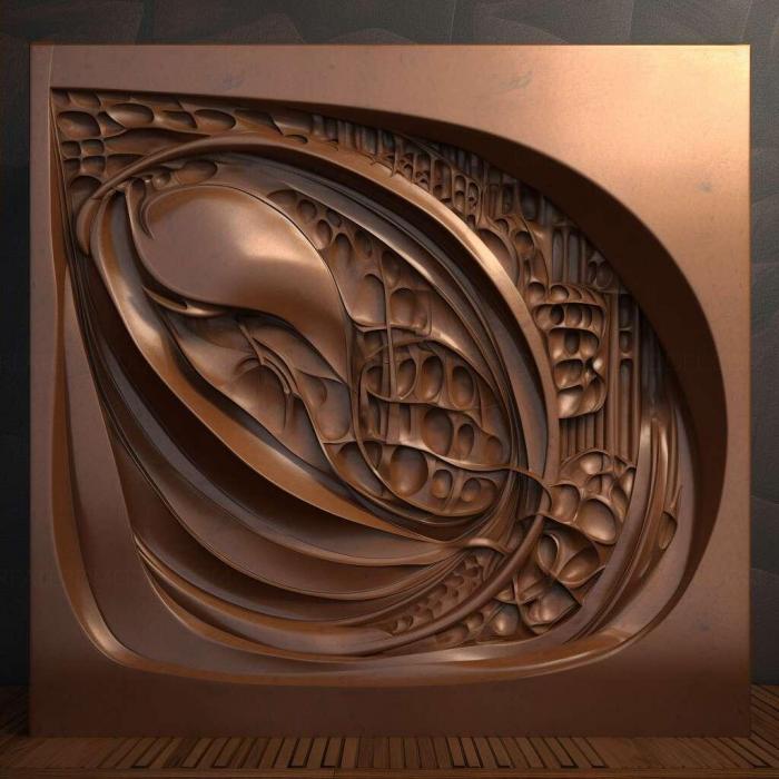 نموذج ثلاثي الأبعاد لآلة CNC 3D Art 